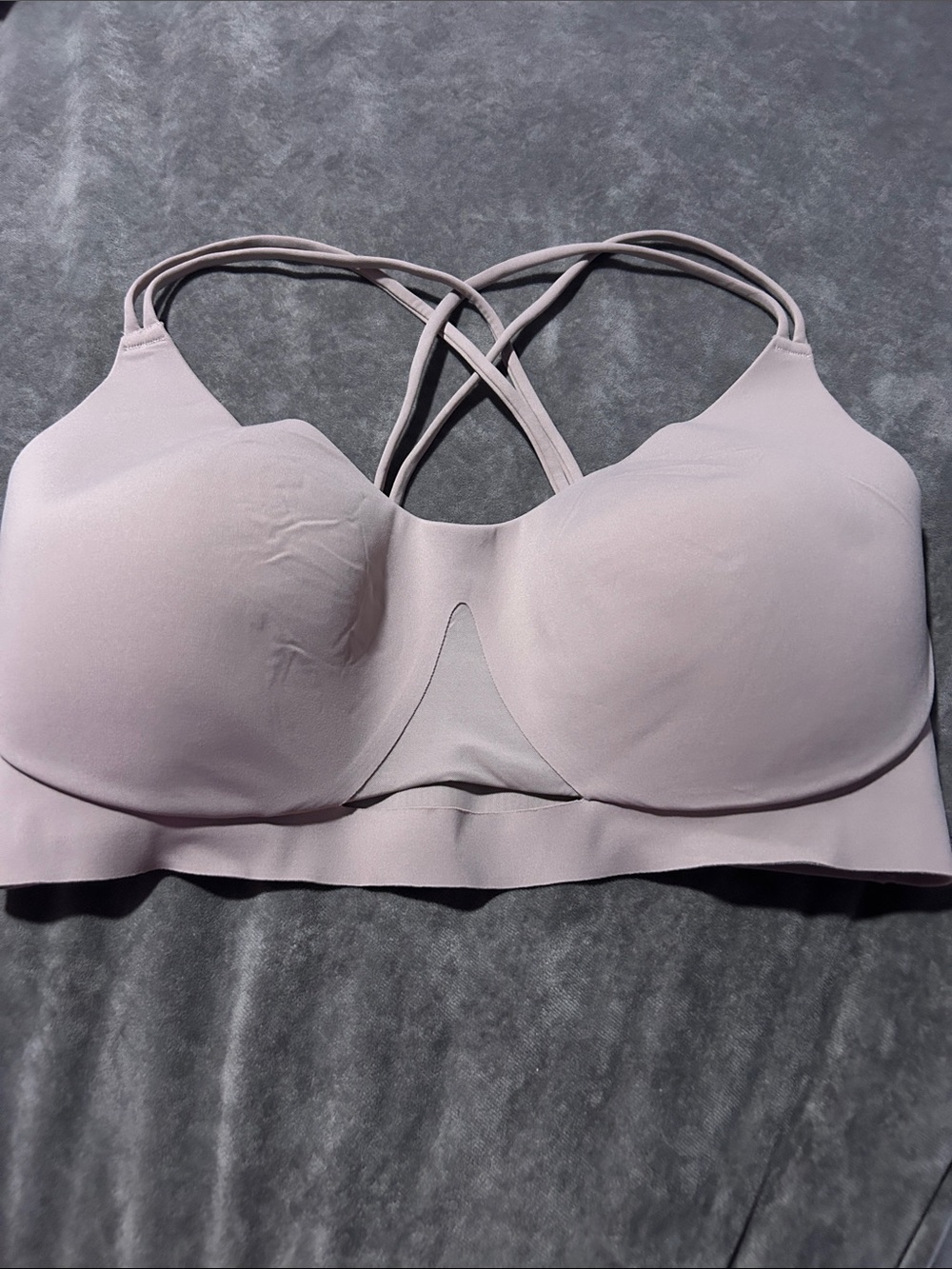 Victoria's Secret Mauve Crisscross Padded Bralette